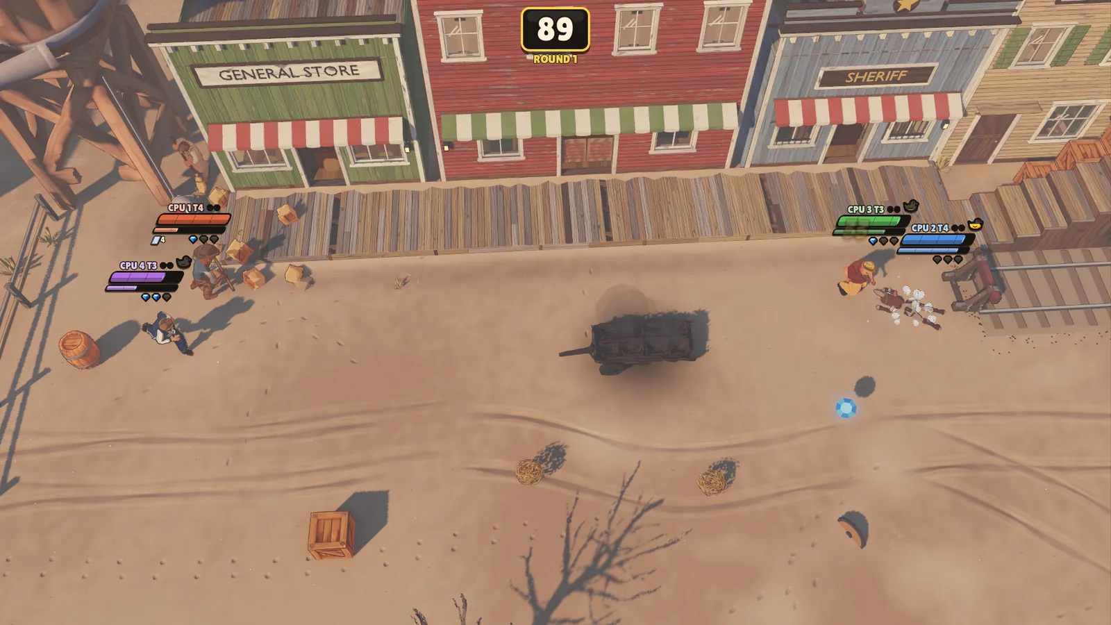 A match in Dust Up