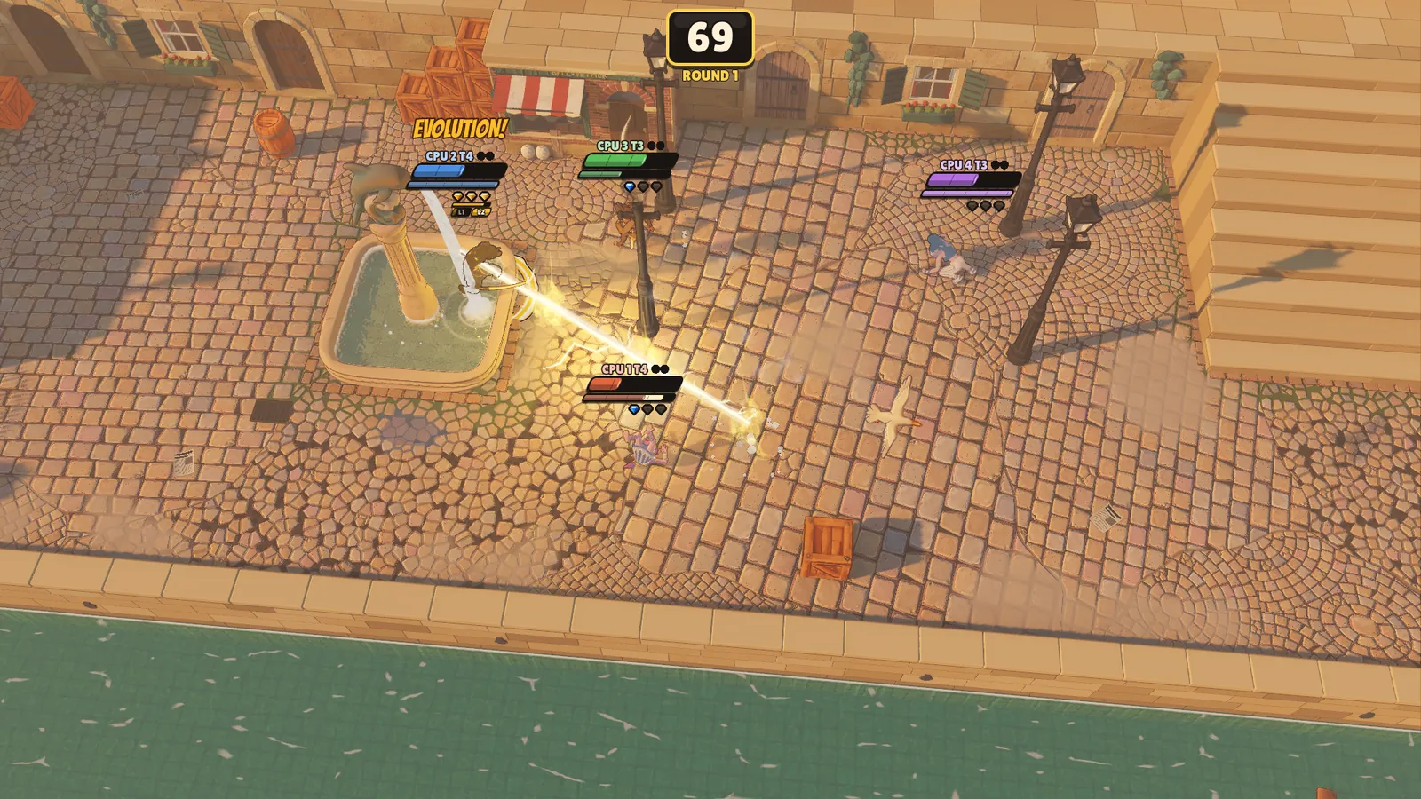 A match in Dust Up